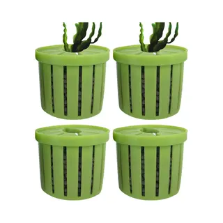 Aquariumplantenbakken, Waterplantenbakken - Kleine Stabiele Plantenmanden Voor Bureaubladdecoratie, Muur, Raam, Vijver, Tuinhoekplank