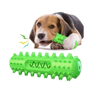 Interactief Tandheelkundig Speelgoed Voor Honden - Zelfreinigende Kauwring - Drijvend Water Speelgoed - Groen