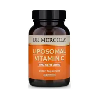 Dr Mercola Liposomal Vitamin C 60 Capsules To Support Normal Function Of Bones - Dr.Mercola®