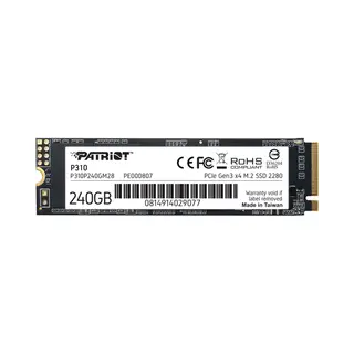 Patriot Memory P310 240 Gb M.2 Pci Express 3.0 NVMe