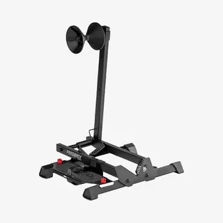Feedback Sports | Rakk 2.0 E-Bike Storage Rack | Freestanding Floor Electric Bike Stand | With Magnetic Cord Organizer