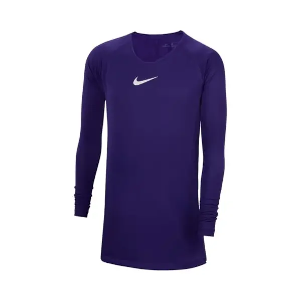 Nike AV2611-547 Dri-Fit Park First Layer Sweatshirt Unisex Court Purple/White Size L thumbnail
