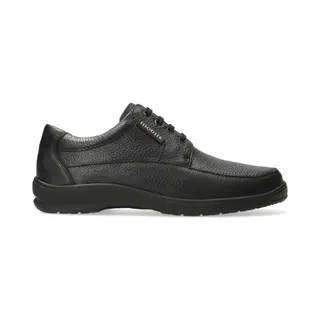 Mephisto Ezard - Heren Veterschoen - Zwart - Maat 47.5 (Eu) 12.5 (Uk)