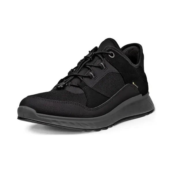 Ecco Exostride Gore Black Womens Walking Shoes 835333-00001 In A Plain Textile In Size 36 thumbnail