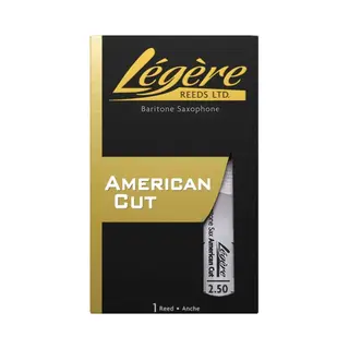 Legere Baritone Saxophone American Cut Synthetic Reed 2.5