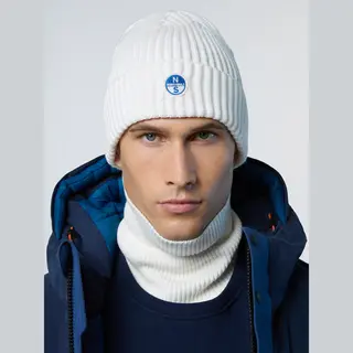 North Sails Herren Mütze Beige Baumwolle & Mix