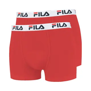 Fila Herren Boxershorts Unterhosen Man Boxers FU5016 4er Pack, Farbe, Rot, Wäschegröße, Xl, Artikel, -118 Red