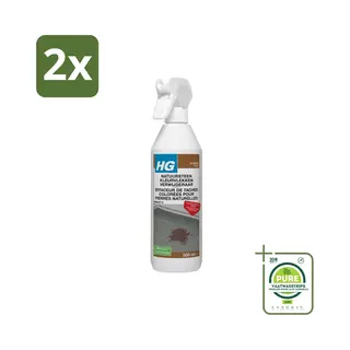Hg - Natuursteen Kleurvlekken Verwijderaar - Hersteld Verkleurde Plekken - 500 Ml - Voordeelverpakking - 2 Stuks - Natuursteen Reiniger -