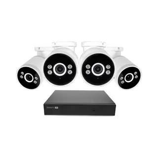Swann AdvancedX Series - Beveiligingscamera's - 4 Camera's - Cctv Camerasysteem - 1TB - Geen Abonnementskosten - 4K Ultra Hd - Spotlight Bullet Ip