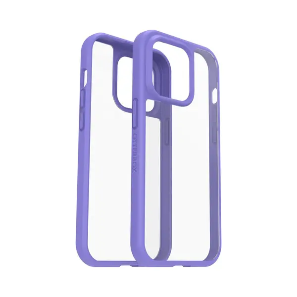 OtterBox React (Apple IPhone 14 Pro), Smartphone Hülle, Transparent, Violett thumbnail