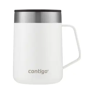 Contigo 2174672 reisdrinkbeker 420 ml Zilver, Wit Roestvrijstaal