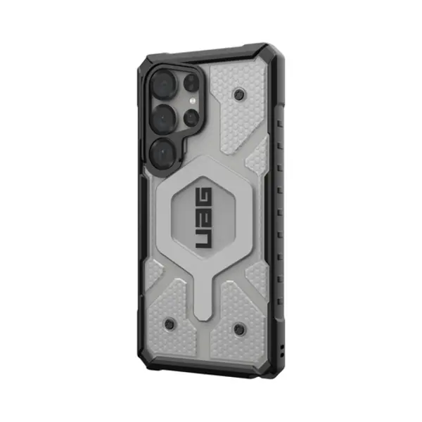Urban Armor Gear Pathfinder Clear mobile phone case 17.3 cm (6.8") Cover Black, Silver thumbnail