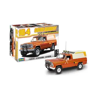Revell Jeep J-10 Pickup With Camper