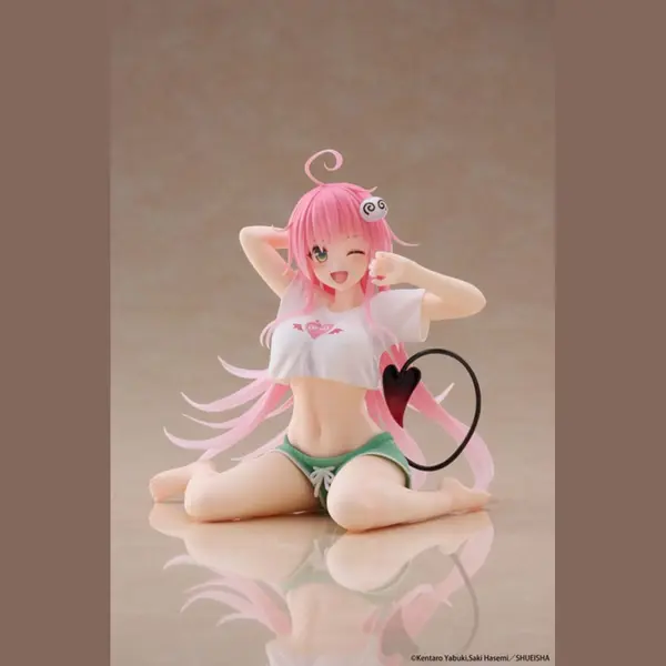 Taito Prize To Love-Ru Darkness Pvc Statue Desktop Cute Figure Lala Roomwear Ver. 13 Cm thumbnail
