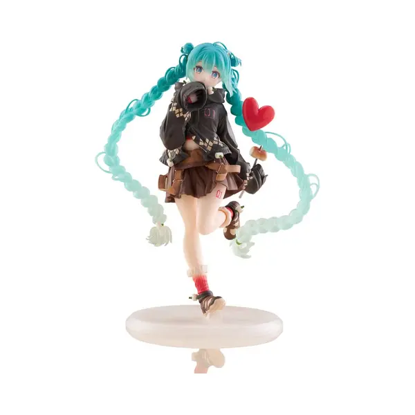 Taito Hatsune Miku Pvc Statue - Hatsune Fashion Outdoor Spring Ver. thumbnail