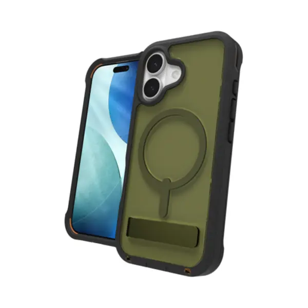 Zagg Rainier Snap Kickstand mobiele telefoon behuizingen 16 cm (6.3") Hoes Groen thumbnail