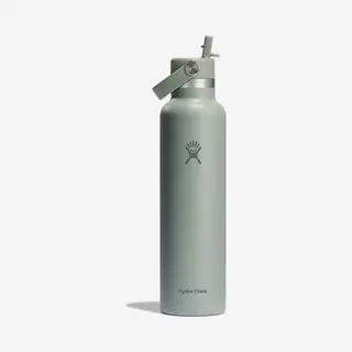 Hydro Flask Geïsoleerde Drinkfles, 621 Ml, Met Lekvrije Sluiting En Geïntegreerd Rietje, Vacuümgeïsoleerde Roestvrijstalen Fles, Bpa-vrij,