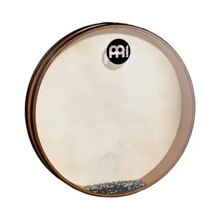 Meinl Percussion Sea Drum Instrument - Medium-Large Hand Drum With Steel Balls And Goat Skin - Diameter 16 Inches - Siam Oak, Brown (FD16SD)