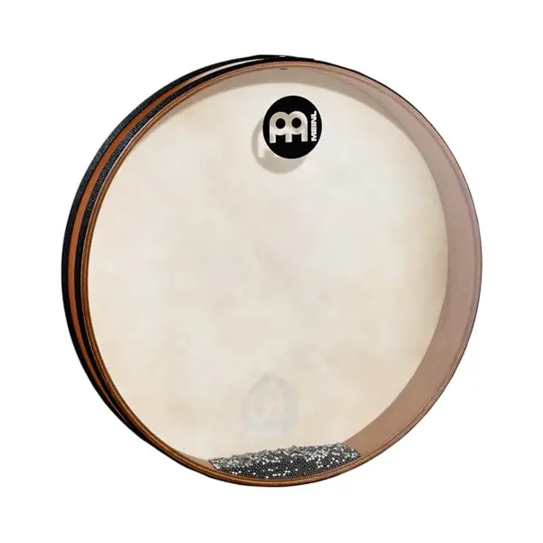 Meinl Percussion FD16SD Sea Drum, Frame Drum Mit Kombination Aus Naturfell Und Kunststofffell, 40, 64 Cm (16 Zoll) Durchmesser, African Brown thumbnail