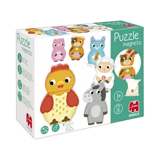 Jumbo Goula - Magneetpuzzel dieren