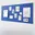 Donkerblauw
