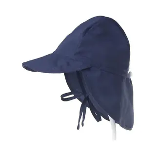 Kinderzonnehoed - Pet Met Klep - Unisex - Baby- En Kindermuts - Met Nekbescherming - Uv-bescherming 50+ - Zomerhoed - Knoopbaar - Hoofddeksel -