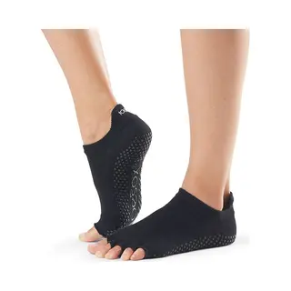 ToeSox S01927BLK sock Unisex Footie socks Black