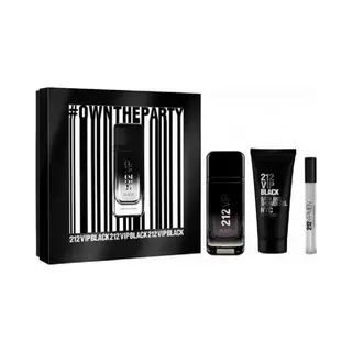 Carolina Herrera, Schoonheidsgeschenkset, 212 Vip Zwart 100ml Set +Dg 100 M