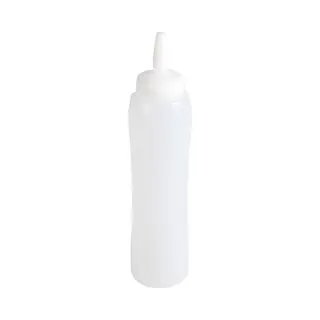 Doseerfles/sausfles - Transparant - 100 Cl Tot 1 Liter - Voor Sauzen En Dressigs