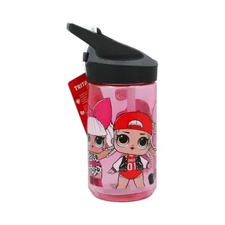 stor L.O.L. Surprise! Tritan Premium Drinkfles - 480 Ml – Sluit Goed Af – Drinkfles Voor Kinderen – Roze