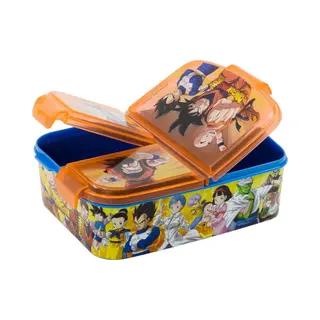 Arborescence Broodtrommel - Dragon Ball Super - 18x13x5 Cm - Oranje - Kind - Rechthoekig