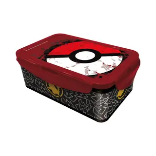 stor Pokémon Lunchbox – 1070 Ml – Ruime Broodtrommel Voor Young Adults – Herbruikbaar – Bpa-vrij – Transparant/Rood