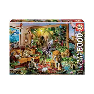 Educa 17679 Puzzle Puzzlespiel 6000 Stück(e) Tiere