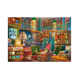 Educa - Boekwinkel | 1000 Stukjes Puzzel Voor Volwassenen, Afmetingen, 68 X 48 Cm | Vanaf 14 Jaar (19925)