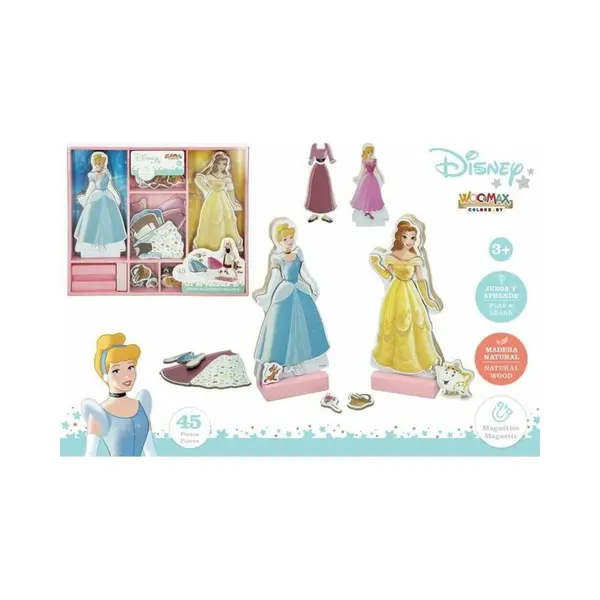 Woomax Lernspiel Pricess Disney Holz thumbnail
