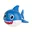 blauw