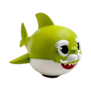 Opa Shark - De Groene Opa Van Baby Shark - Speelfiguurtje / Badspeeltje - 8 Cm - Kunststof - Comansi