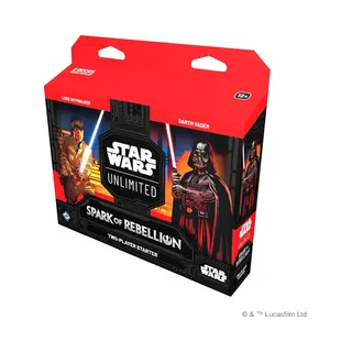 Star Wars Unlimited Spark Of Rebellion 2-Player Starter Pack