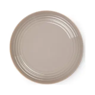 PlasticForte Rond Bord/camping Bord - D22 Cm - Beige - Kunststof