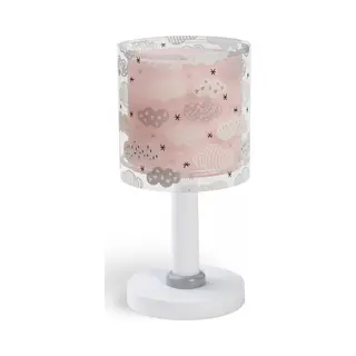 Dalber 41411S Tischleuchte E14 8 W Led Pink, Transparent