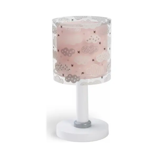 Dalber 41411S Tischleuchte E14 8 W Led Pink, Transparent thumbnail