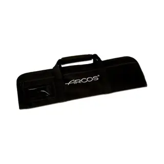 Arcos Roll Bag Opbergmessen – Professioneel Gebruiksvoorwerp Roltas Voor 4-delige Capaciteit – 100% Polyester 460 X 275 Mm 1200 Mm – Kleur Zwart