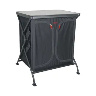 Crespo Ap/104 - Kookkast - Hittebestendig Melamine Blad - Zwart