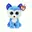 Blauw, Wit