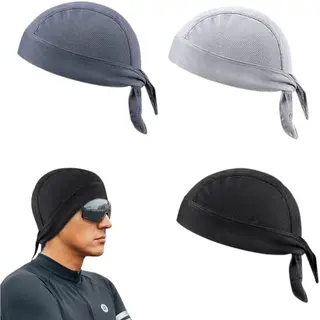 3-pack Heren Fiets Hoofddoek, Uv-beschermende Hoofddoek, Snel Drogende Sport Hoofddoek Fiets Hoofddoek, Hardloop Muts
