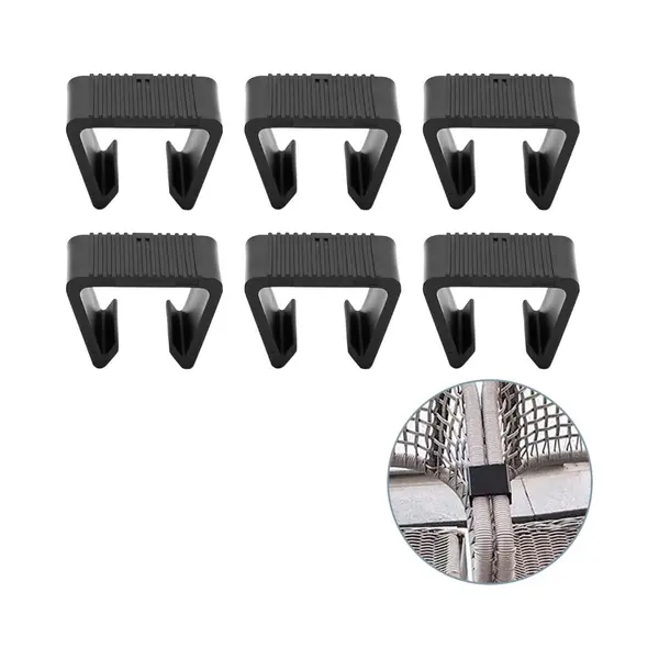 6 Stuks Meubelbevestigingen, Rotan Meubelklemmen, Meubelklemmen Tuinbankklemmen, Segmentverbinders, Bank Tuinmeubelen Verbinden thumbnail