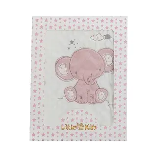 Babysdecke Bigbuy Outdoor Rosa 100 X 75 Cm Polyester