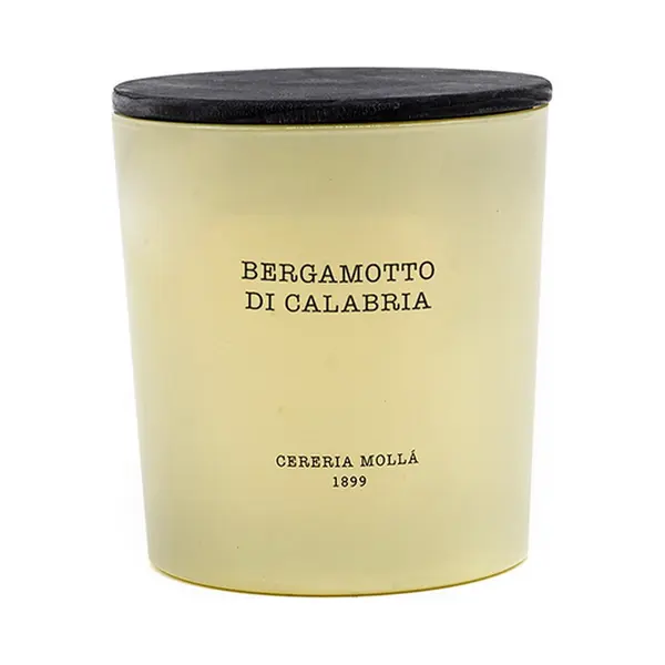 Cereria Mollà 1899 - Bergamotto Di Calabria - Geurkaars Xl Met 3 Lonten - 600 Gram - 80 Branduren thumbnail