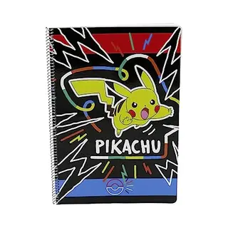 Cypbrands Pokémon Colourful Notebook Folio 80 Sheets