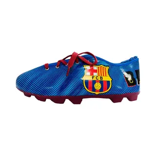 Prachtige Pennenzak Fc Barcelona In De Vorm Van Een Voetbalschoen